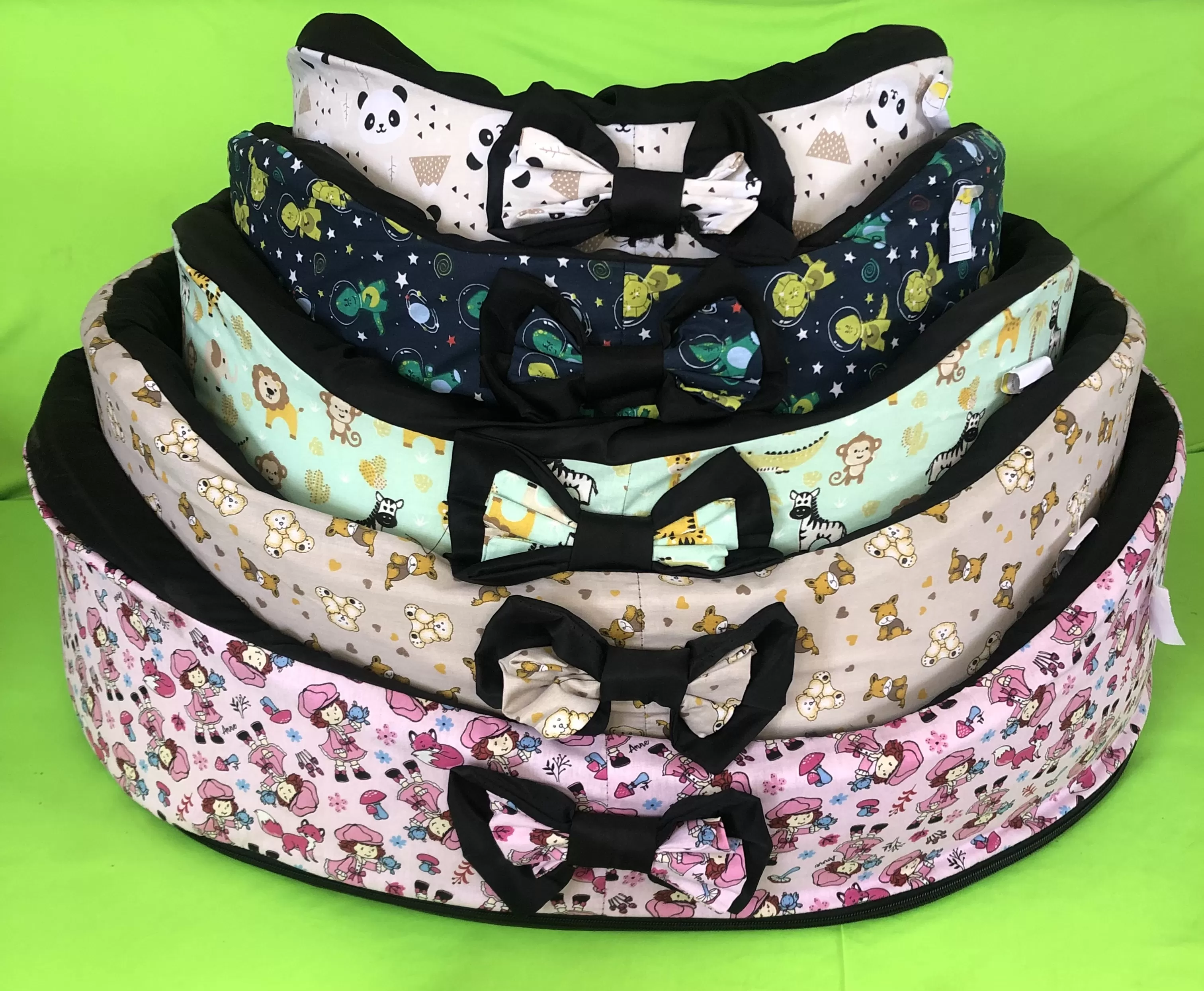 Cama Europa laço c/zíper kit 5un